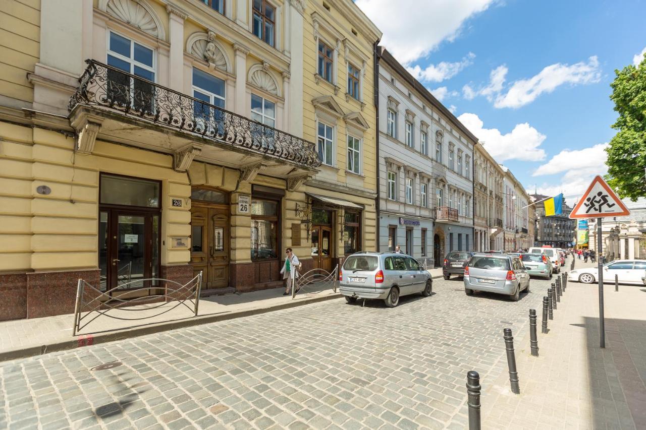Квартира В Центрі Подобово На Вулиці Коперника 26 Біля Палацу Мистецтв Lviv Eksteriør bilde