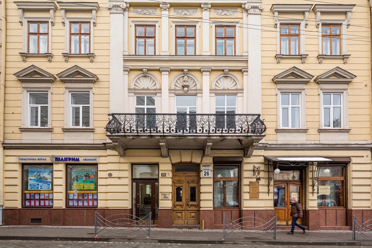 Квартира В Центрі Подобово На Вулиці Коперника 26 Біля Палацу Мистецтв Lviv Eksteriør bilde